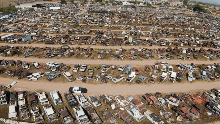 Over 10,000 Classic American Cars Are Resting in This Arizona Junkyard